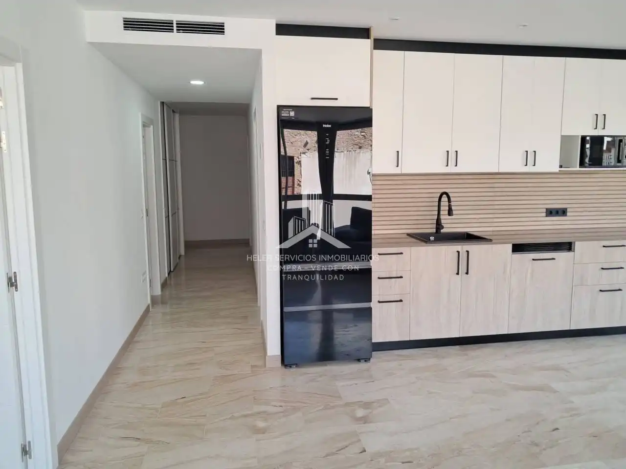 Cocina de Piso de alquiler en Castellón de la Plana / Castelló de la Plana con Parquet y Amueblado