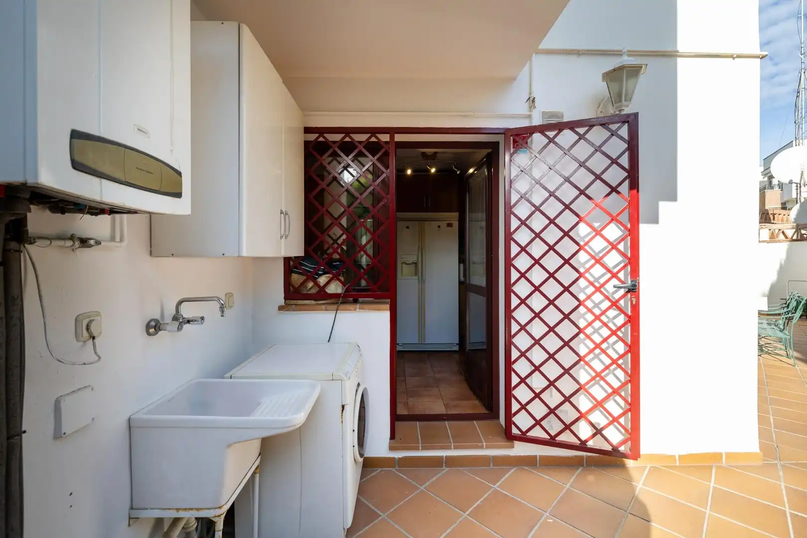 Balcony of Houses for sale in Granada  with Heating, Private garden and Terrace