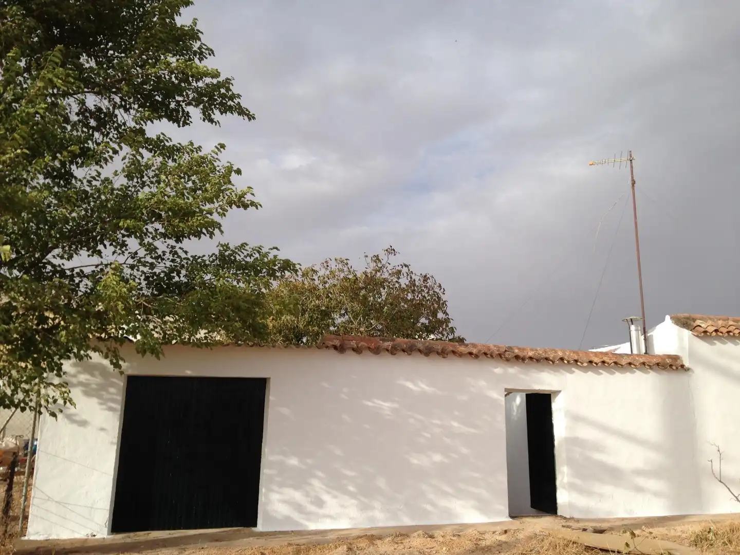Vista exterior de Finca rústica en venta en Alcázar de San Juan con Calefacción