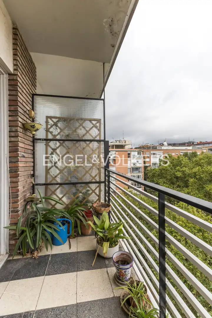 Balcony of Flat for sale in Chamartín