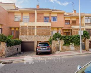 Exterior view of Single-family semi-detached for sale in Collado Villalba  with Heating, Private garden and Terrace