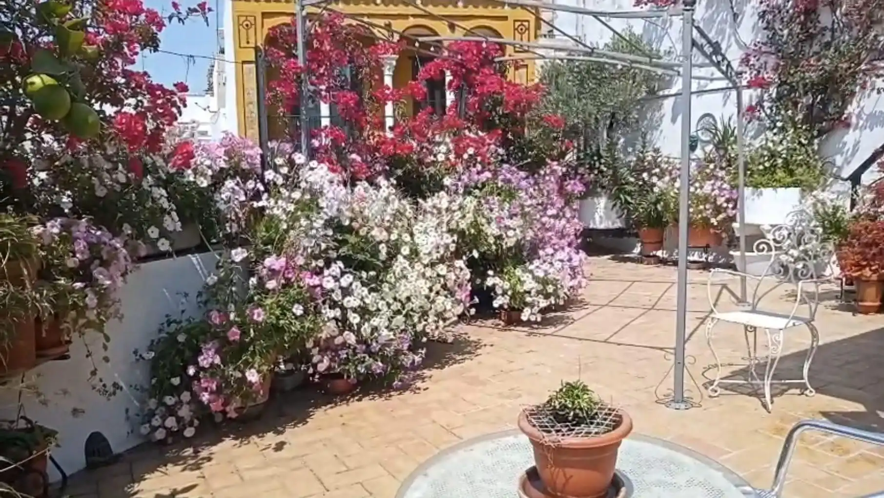 Jardín de Casa o chalet en venta en Sevilla con Aire acondicionado, Calefacción y Terraza