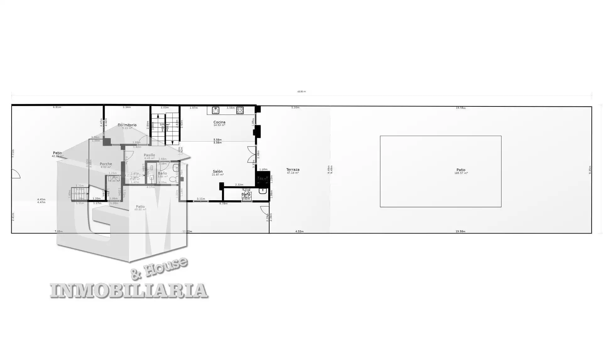 Einfamilien-Reihenhaus zum Verkauf in Arroyomolinos (Madrid) mit Klimaanlage, Heizung und Privatgarten