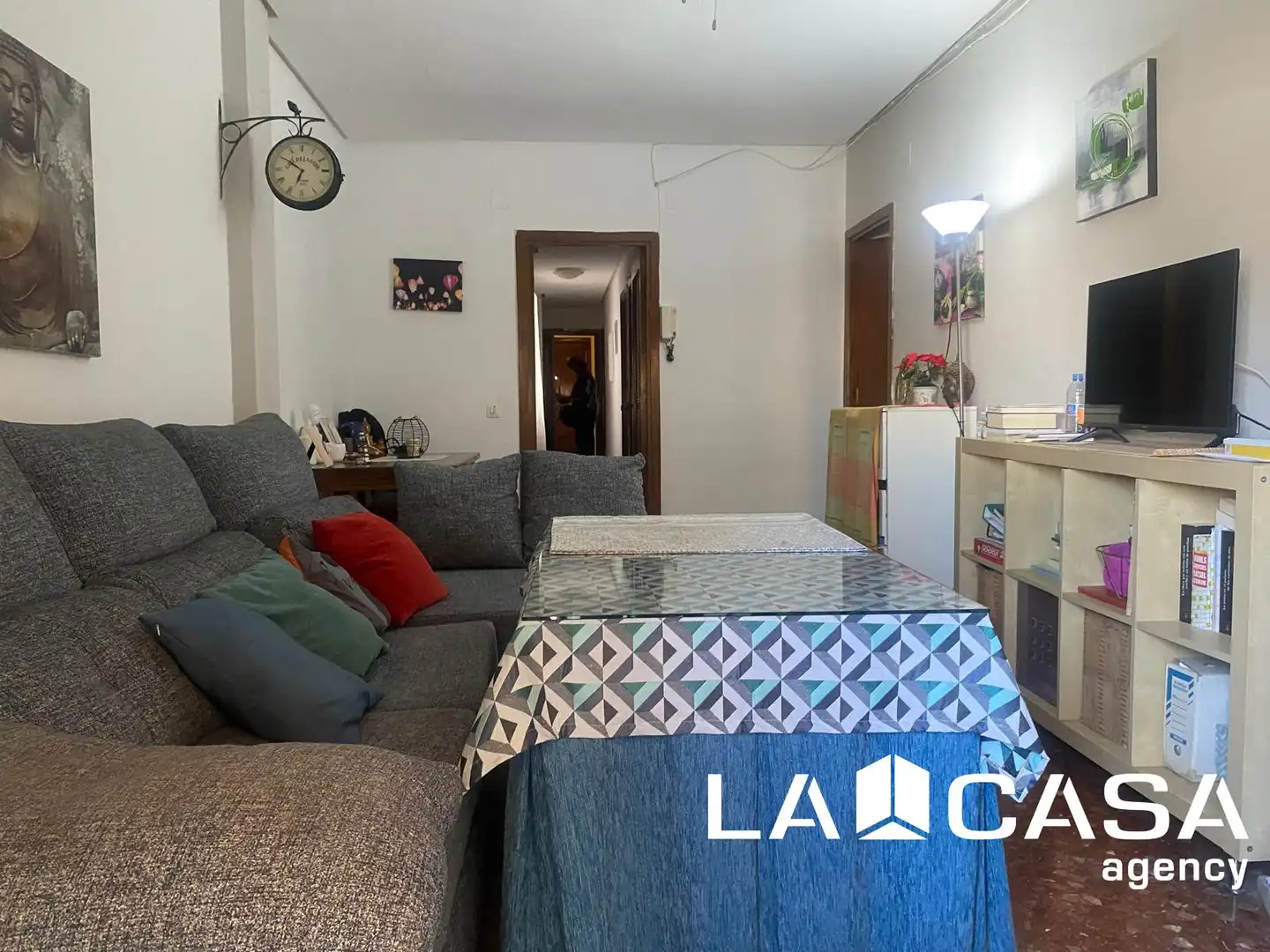 Wohnzimmer von Wohnung zum Verkauf in Dos Hermanas mit Klimaanlage und Terrasse