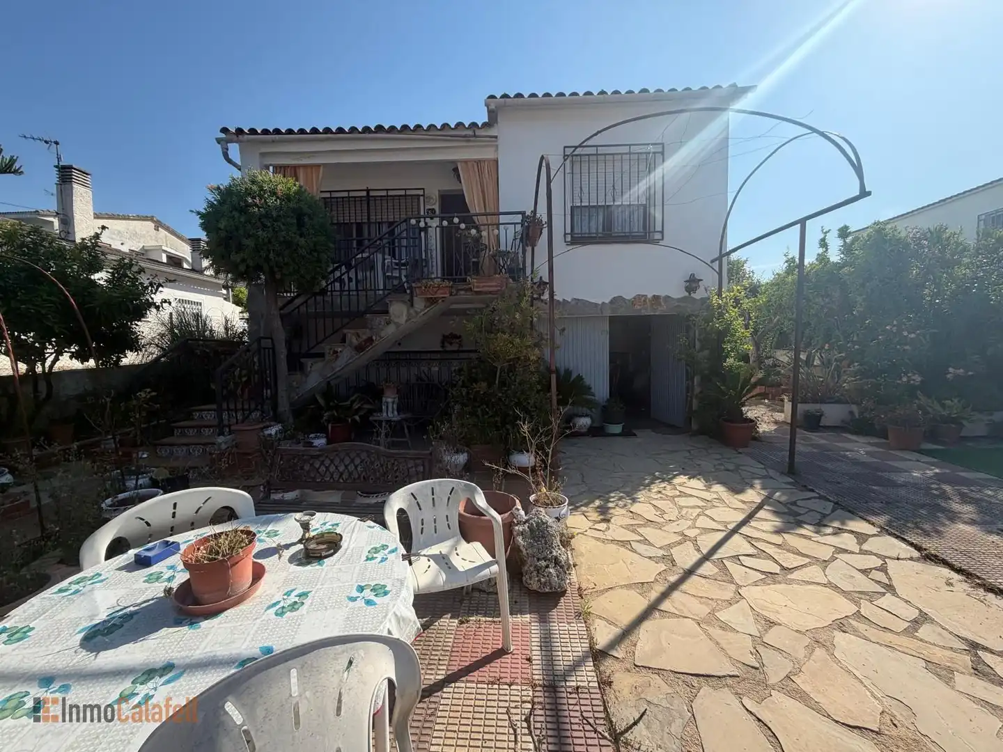 Vista exterior de Casa o chalet en venta en Calafell con Calefacción, Jardín privado y Terraza