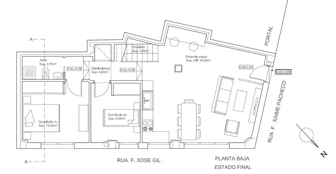 Local comercial en venta en Rúa Fotógrafo Xaime Pacheco