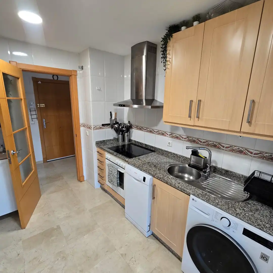 Kitchen of Attic for sale in Benalmádena  with Air Conditioner, Terrace and Storage room