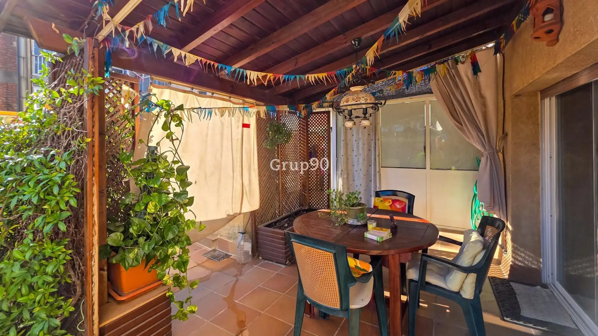 Jardí de Àtic en venda en  Lleida Capital amb Aire condicionat, Terrassa i Balcó