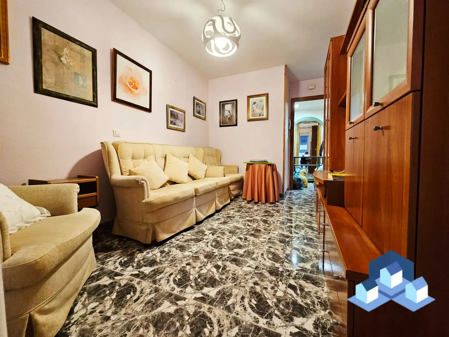 Living room of Flat for sale in Lorca  with Air Conditioner, Heating and Storage room