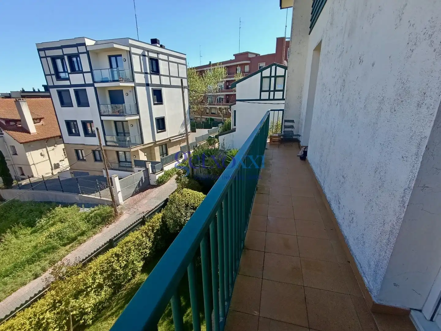 Balcony of Flat for sale in Getxo   with Heating and Private garden