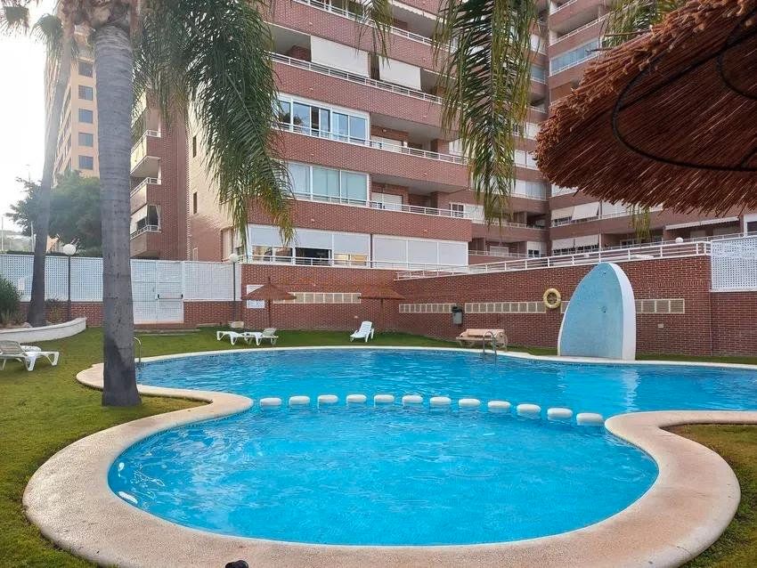Swimming pool of Flat for sale in Villajoyosa / La Vila Joiosa  with Furnished