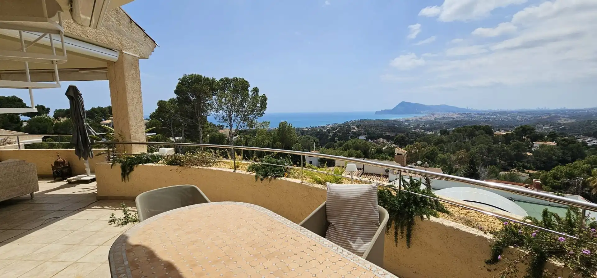 Terraza de Apartamento en venta en Altea con Aire acondicionado, Calefacción y Terraza