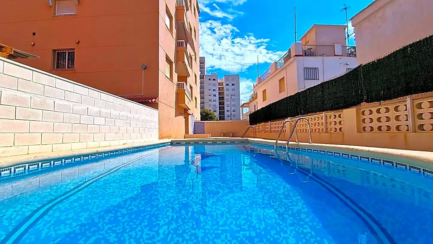 Swimming pool of Apartments for rent in Gandia  with Air Conditioner, Terrace and Storage room