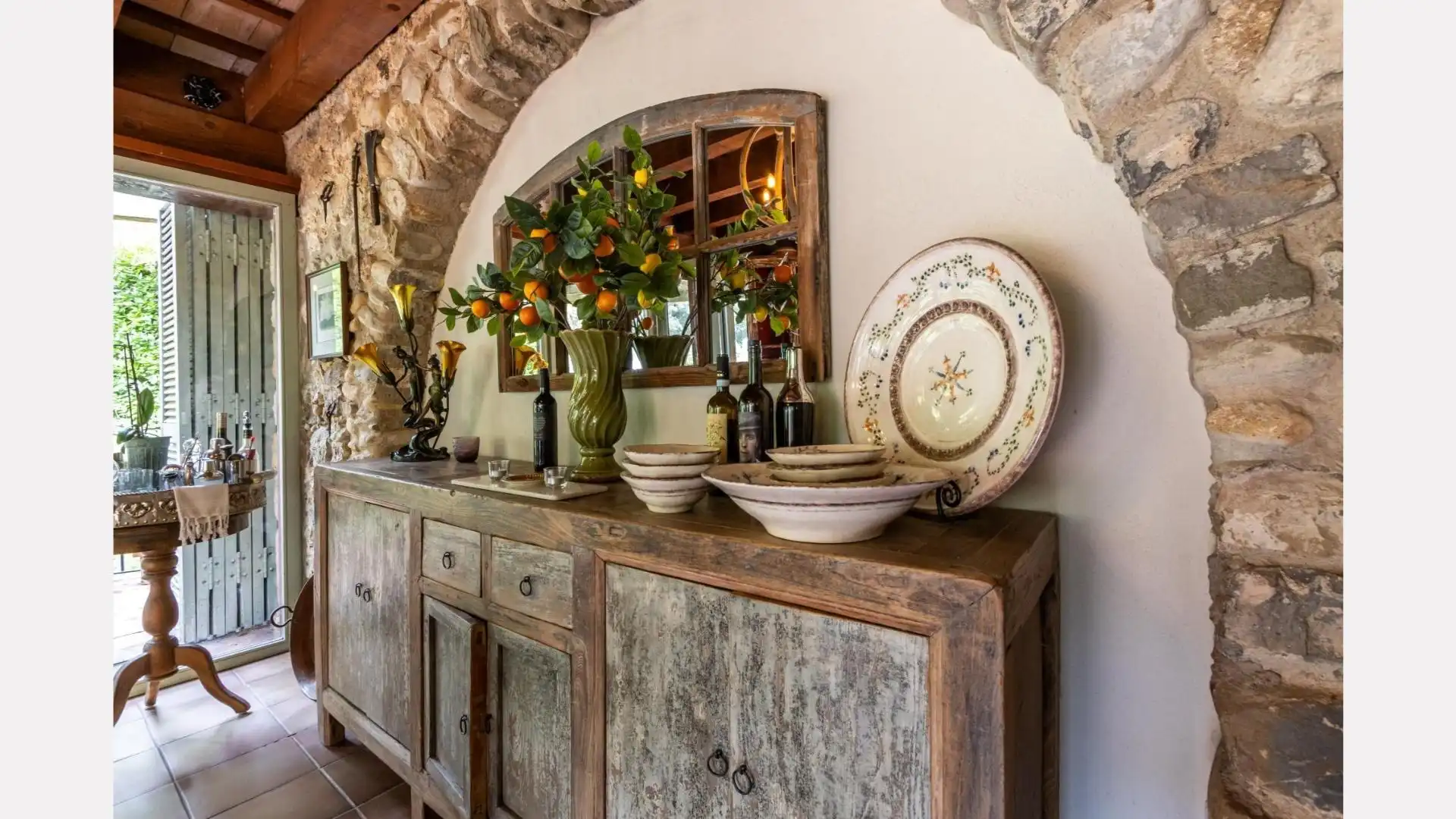 Comedor de Finca rústica en venta en Esponellà con Aire acondicionado, Calefacción y Jardín privado