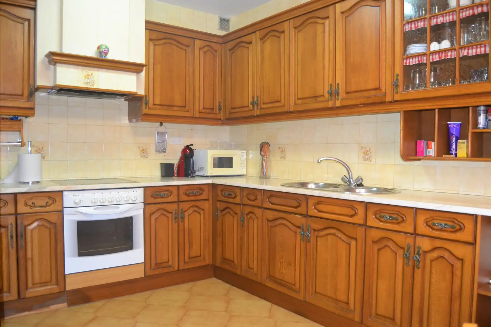 Cocina de Casa o chalet en venta en Albalatillo con Aire acondicionado, Jardín privado y Amueblado