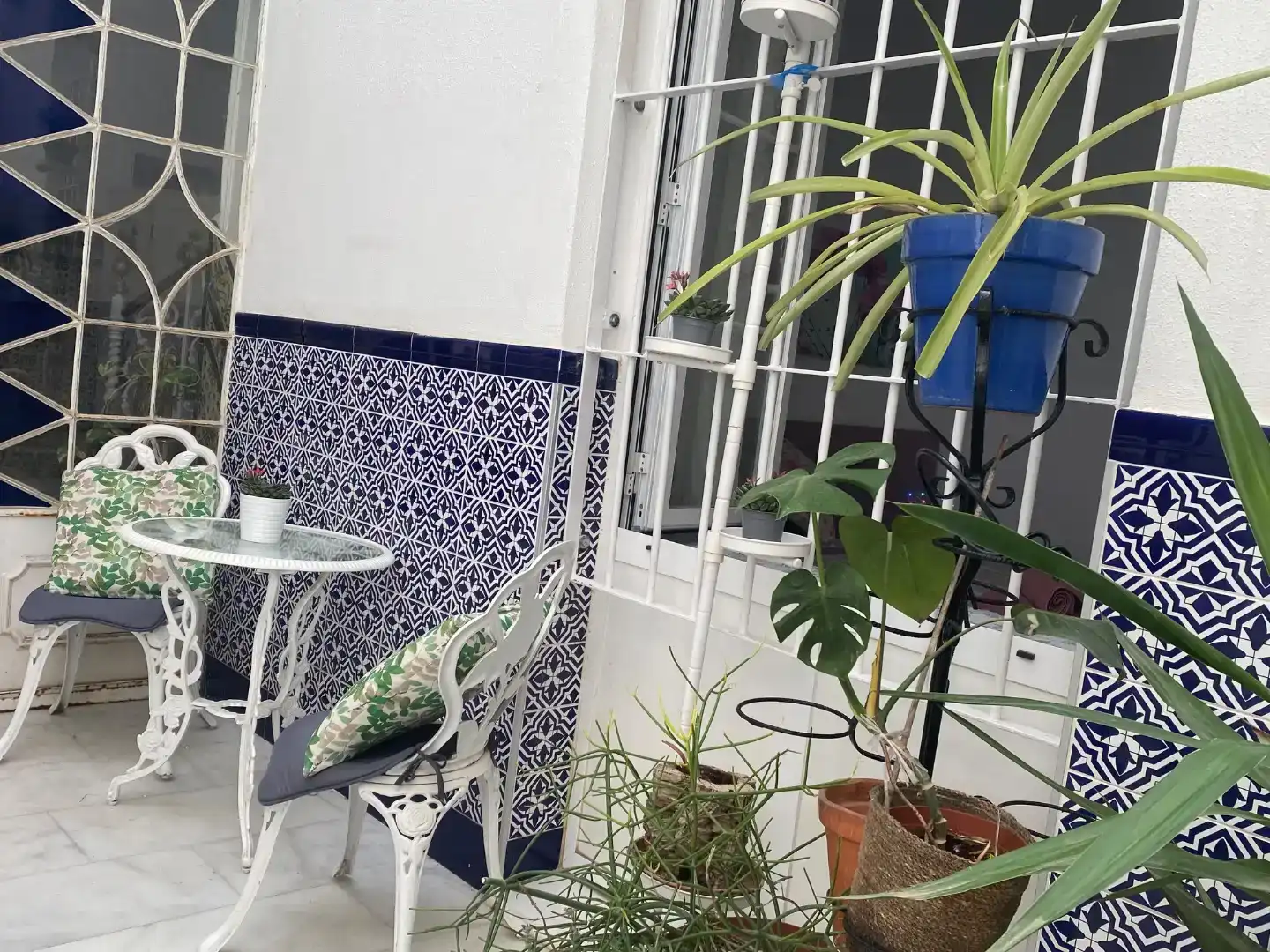 Terrasse von Wohnungen zur Miete in  Sevilla Capital mit Klimaanlage