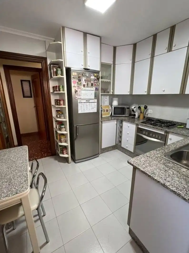 Kitchen of Flat for sale in San Vicente del Raspeig / Sant Vicent del Raspeig  with Air Conditioner, Terrace and Furnished