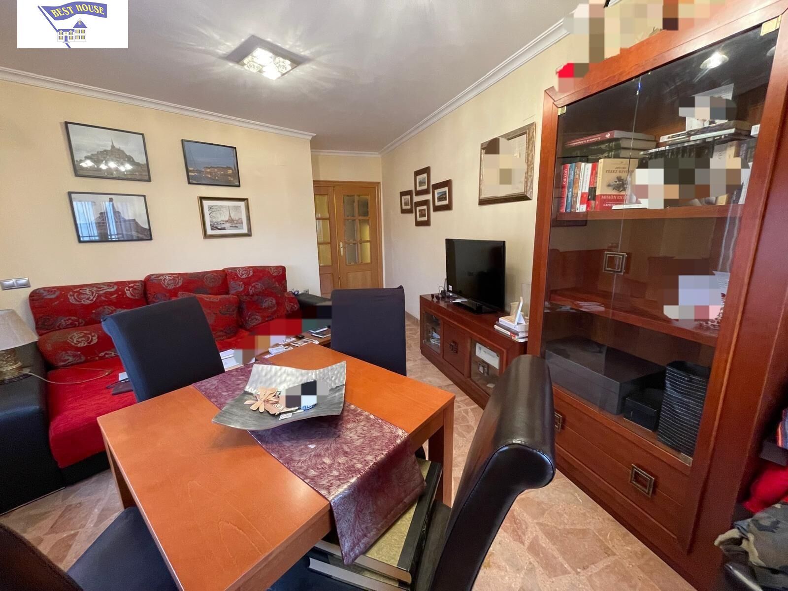 Sala de estar de Piso en venta en  Albacete Capital con Terraza y Balcón