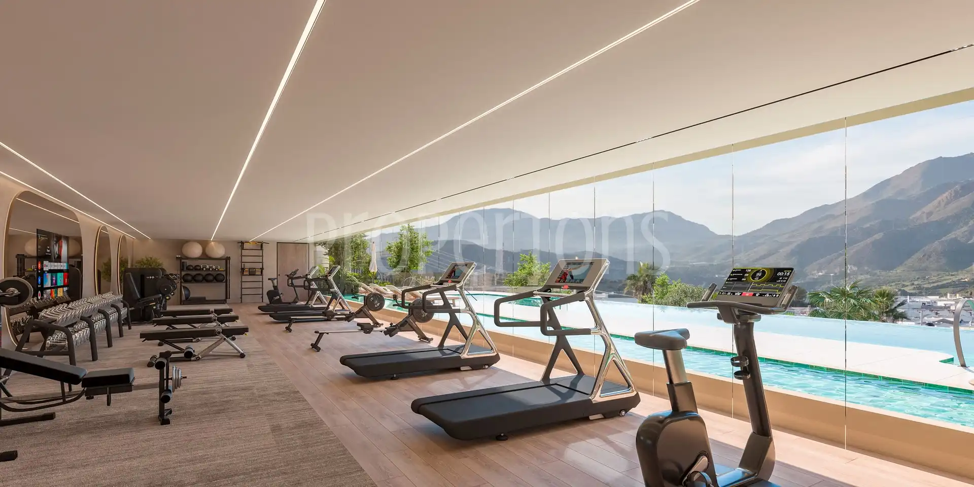 Piscina de Piso en venta en Estepona
