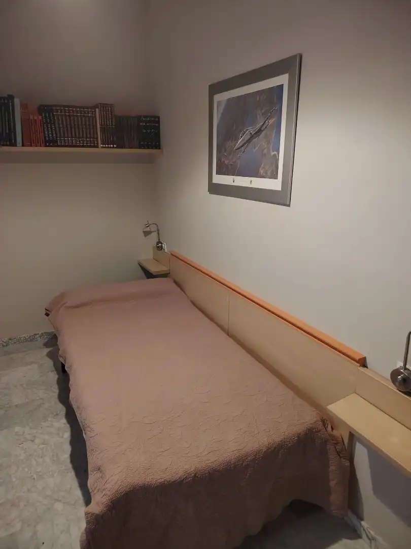 Bedroom of Apartments for share in Talavera la Real  with Air Conditioner, Terrace and Furnished