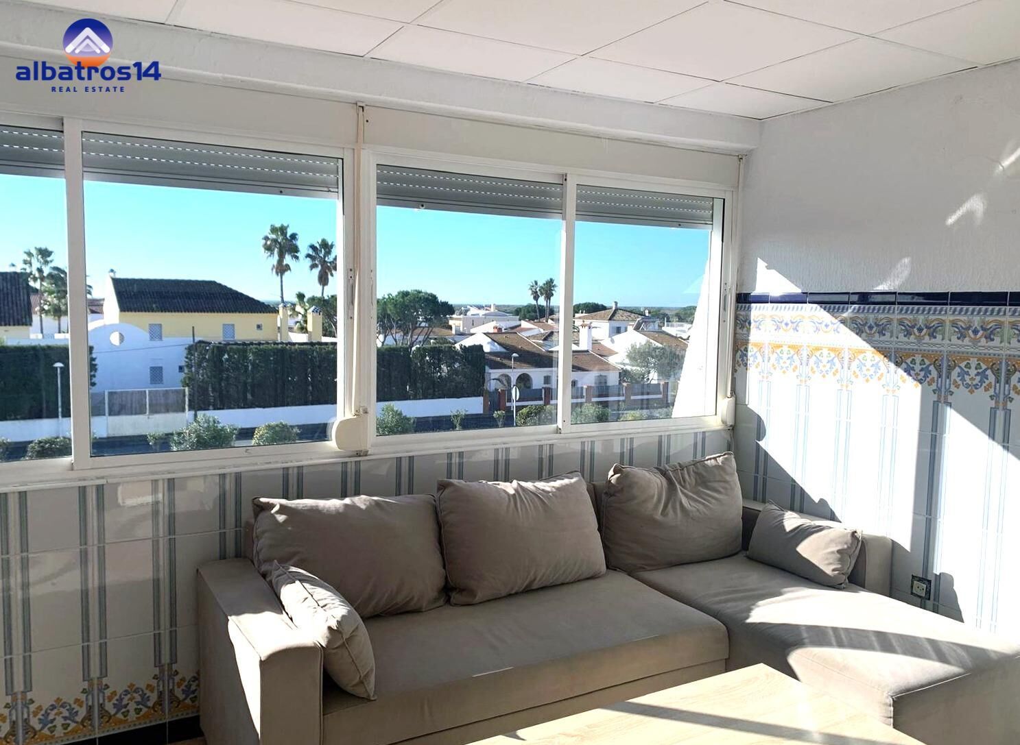 Balcony of Flat for sale in El Rompido