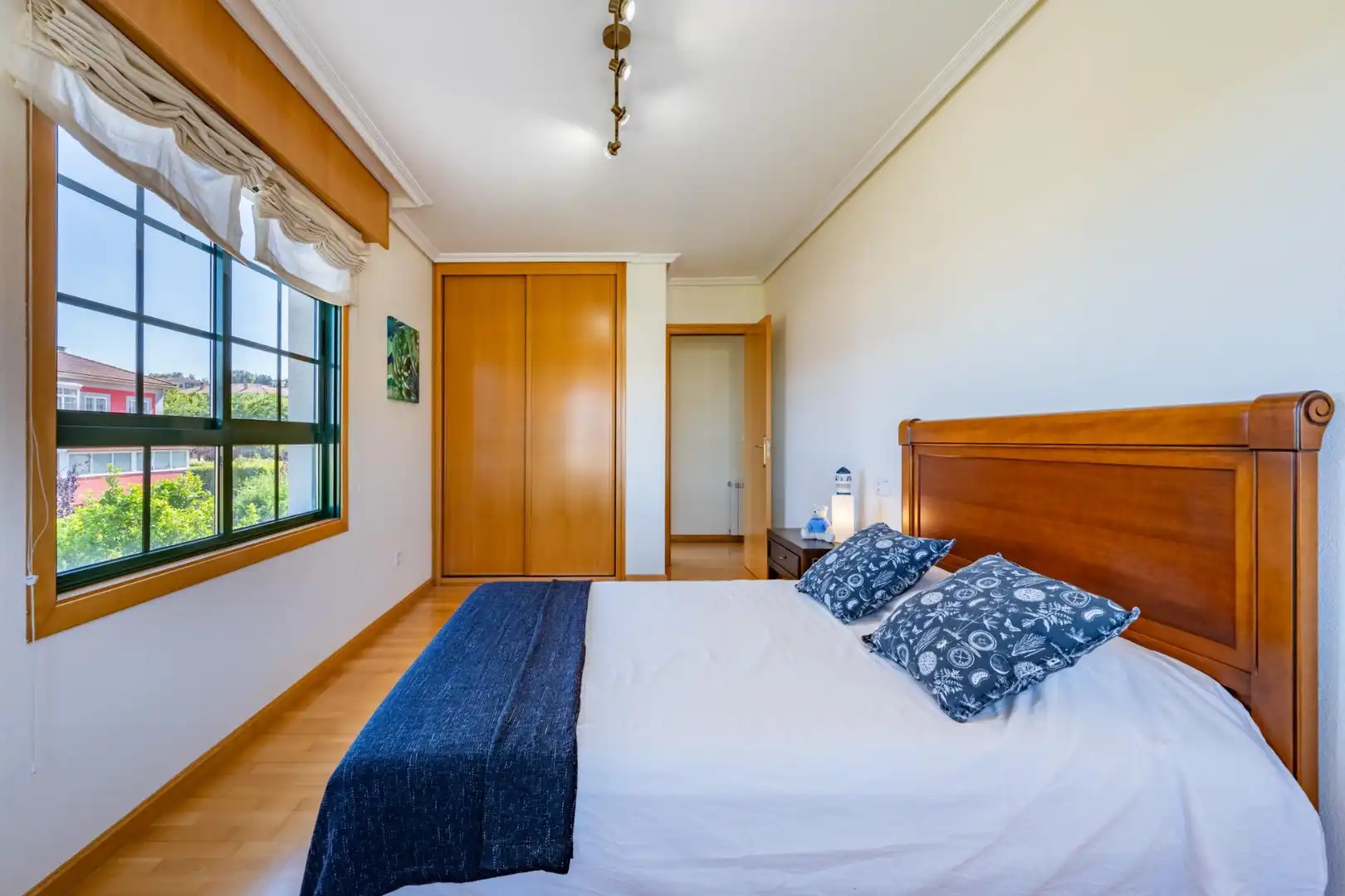 Bedroom of Detached homes for sale in A Coruña Capital   with Heating, Private garden and Storage room