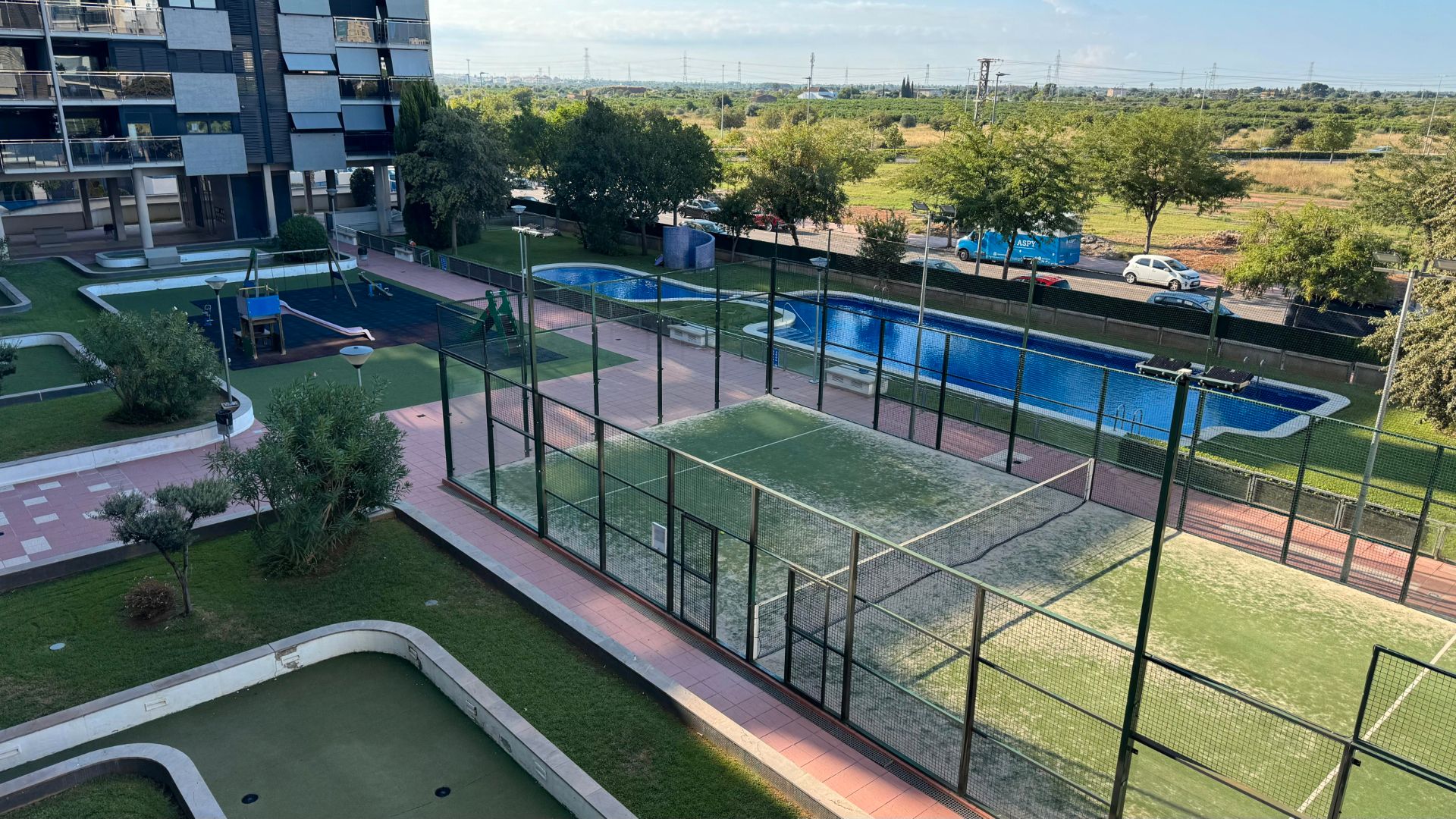 Swimming pool of Flat to rent in Castellón de la Plana / Castelló de la Plana  with Air Conditioner, Heating and Terrace