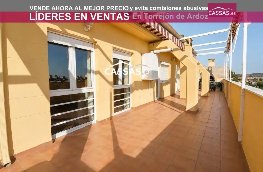 Terraza de Ático en venta en Torrejón de Ardoz con Aire acondicionado, Calefacción y Terraza