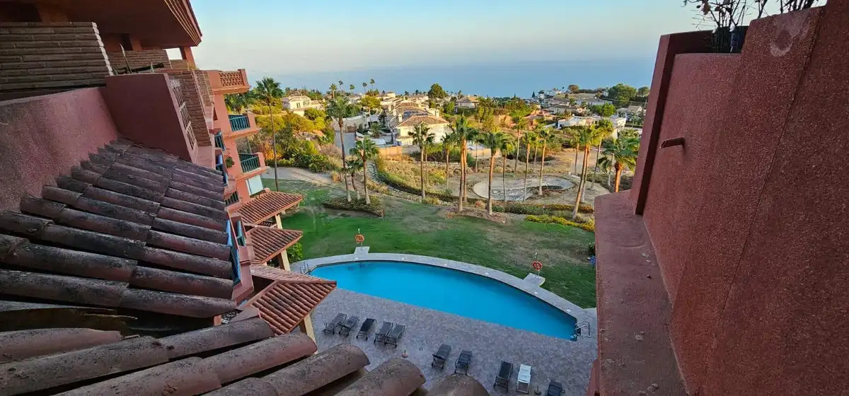 Terrace of Attic for sale in Benalmádena  with Air Conditioner, Heating and Furnished