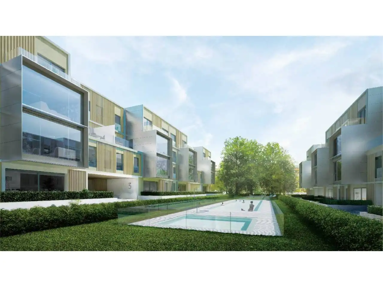 Jardín de Piso de alquiler en Madrid con Aire acondicionado, Calefacción y Parquet