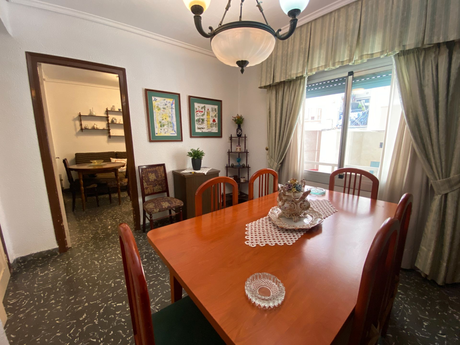 Dining room of Flat for sale in Castellón de la Plana / Castelló de la Plana  with Furnished