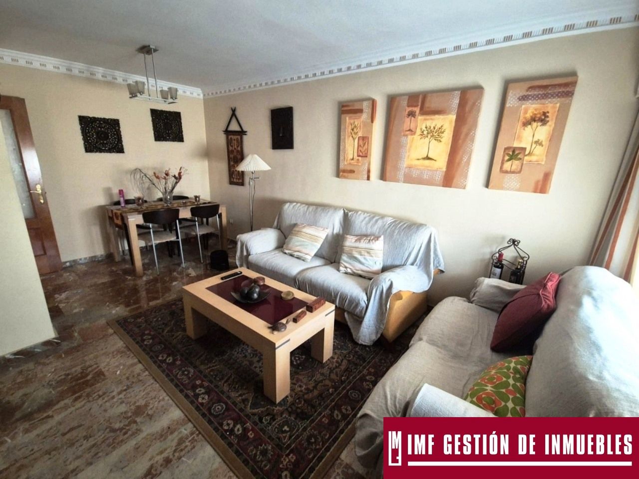 Sala de estar de Ático en venta en Vélez-Málaga con Terraza y Amueblado