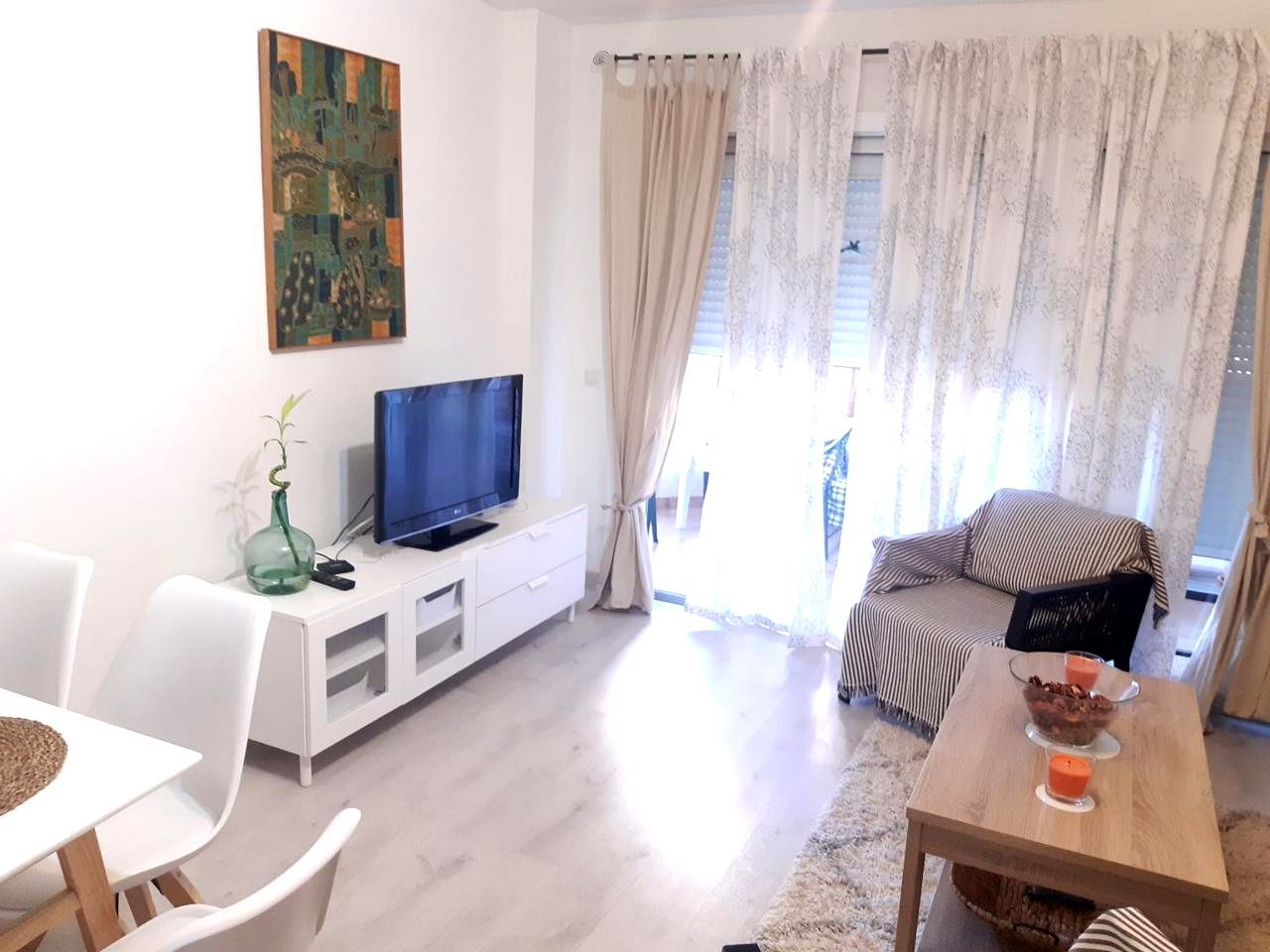 Living room of Apartment to rent in Arona  with Terrace, Furnished and Balcony
