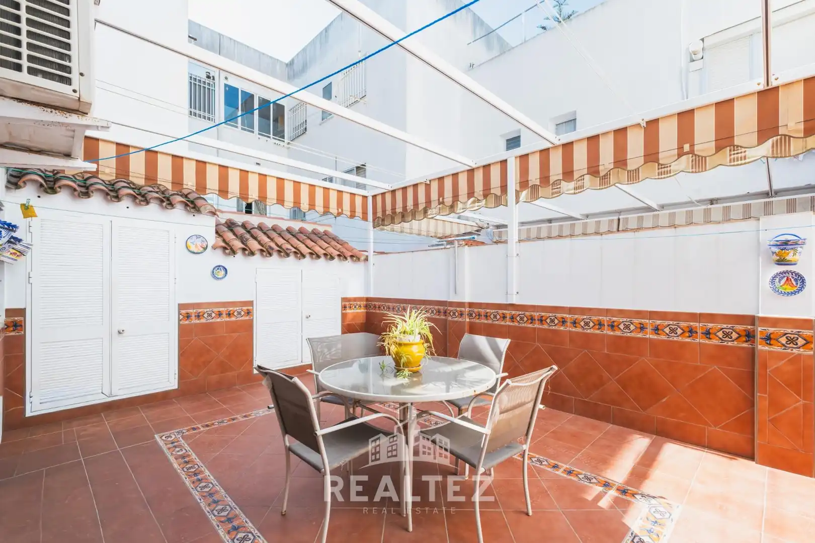 Terrace of Flat for sale in Sanlúcar de Barrameda  with Air Conditioner, Heating and Balcony