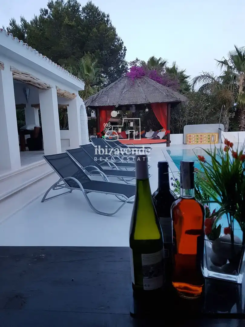 Terrace of Houses for sale in Santa Eulària des Riu  with Air Conditioner, Private garden and Terrace
