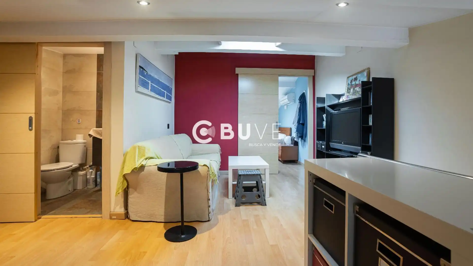 Living room of Attic for sale in Sabadell  with Air Conditioner, Heating and Terrace