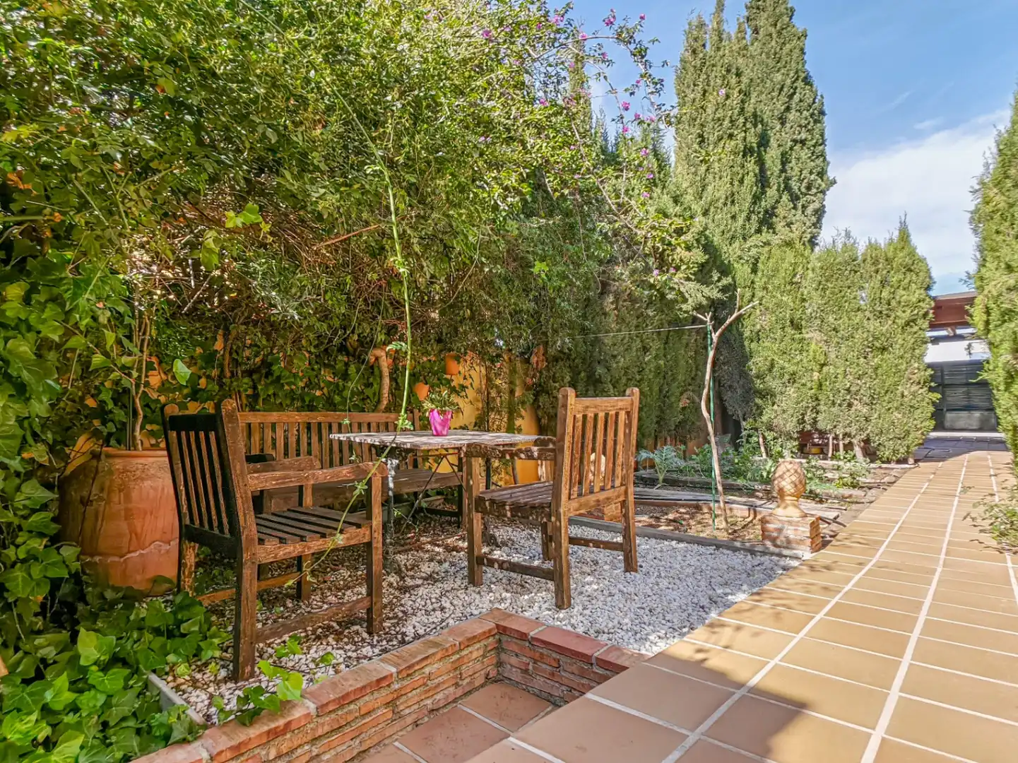 Garden of Houses for sale in Dénia  with Air Conditioner, Heating and Private garden