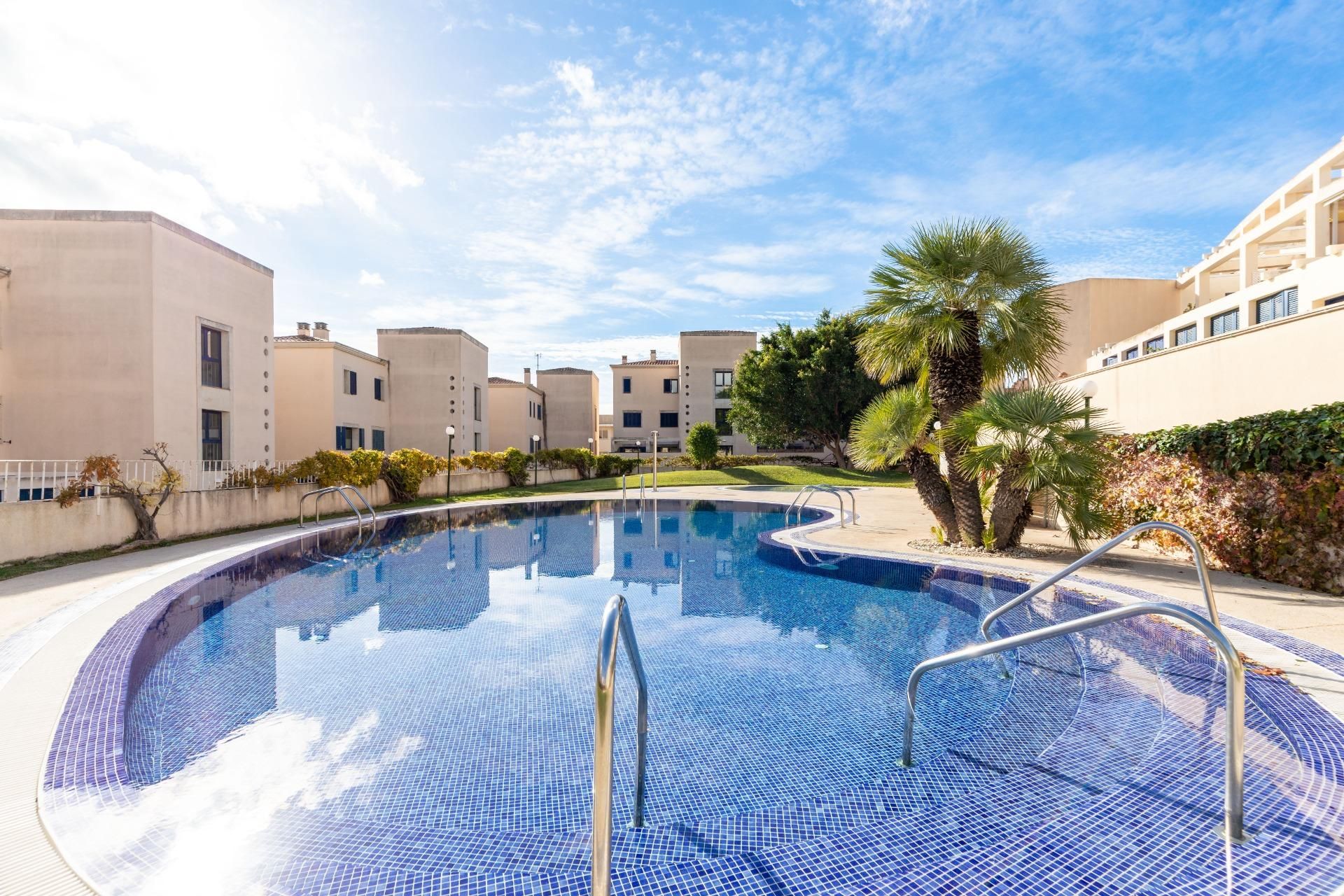 Swimming pool of Flat for sale in Andratx  with Air Conditioner, Heating and Private garden