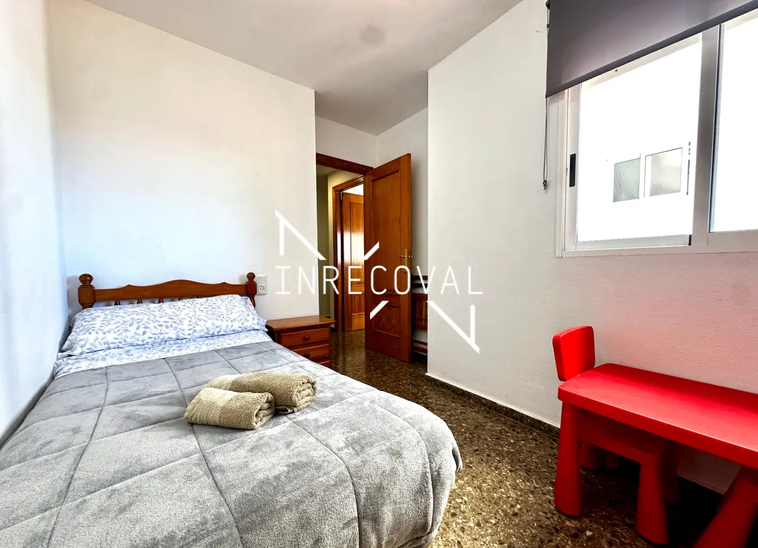 Schlafzimmer von Wohnung zum Verkauf in Sueca mit Klimaanlage und Möbliert