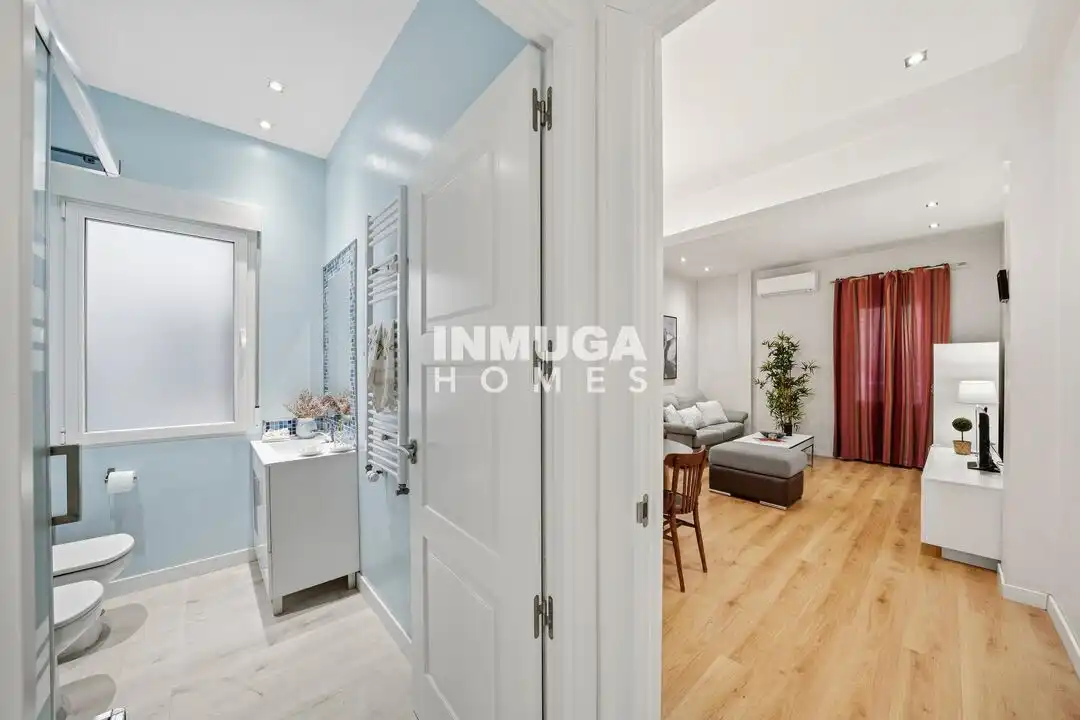 Schlafzimmer von Wohnung zum Verkauf in Madrid mit Klimaanlage und Heizung