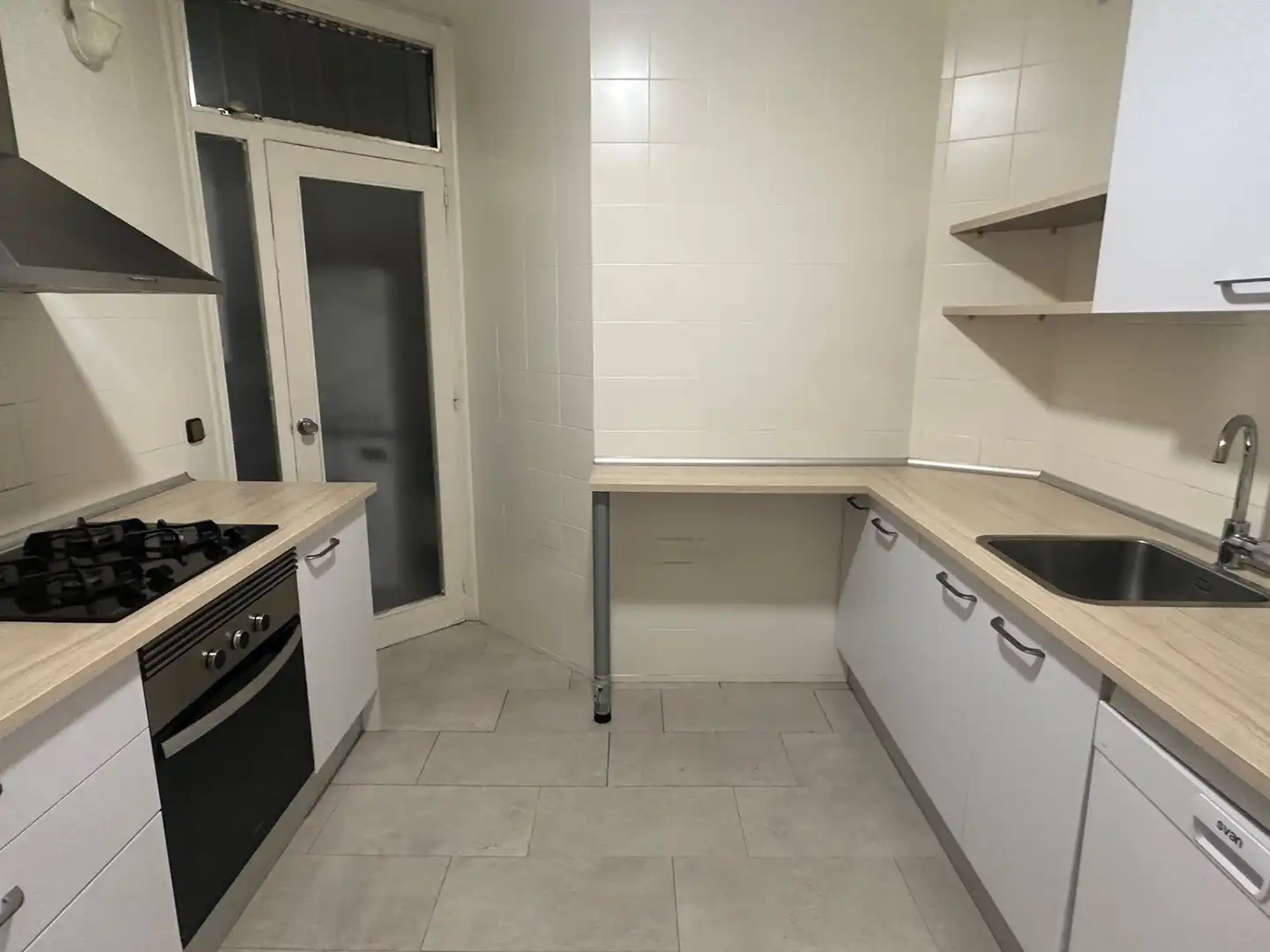 Kitchen of Flat for sale in Barcelona  with Air Conditioner, Heating and Parquet flooring
