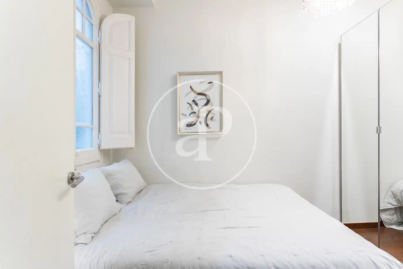 Habitación de Piso de alquiler en Barcelona con Aire acondicionado, Calefacción y Amueblado