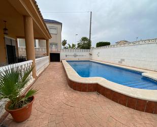 Piscina de Casa o xalet en venda en Elche / Elx amb Aire condicionat, Jardí privat i Terrassa