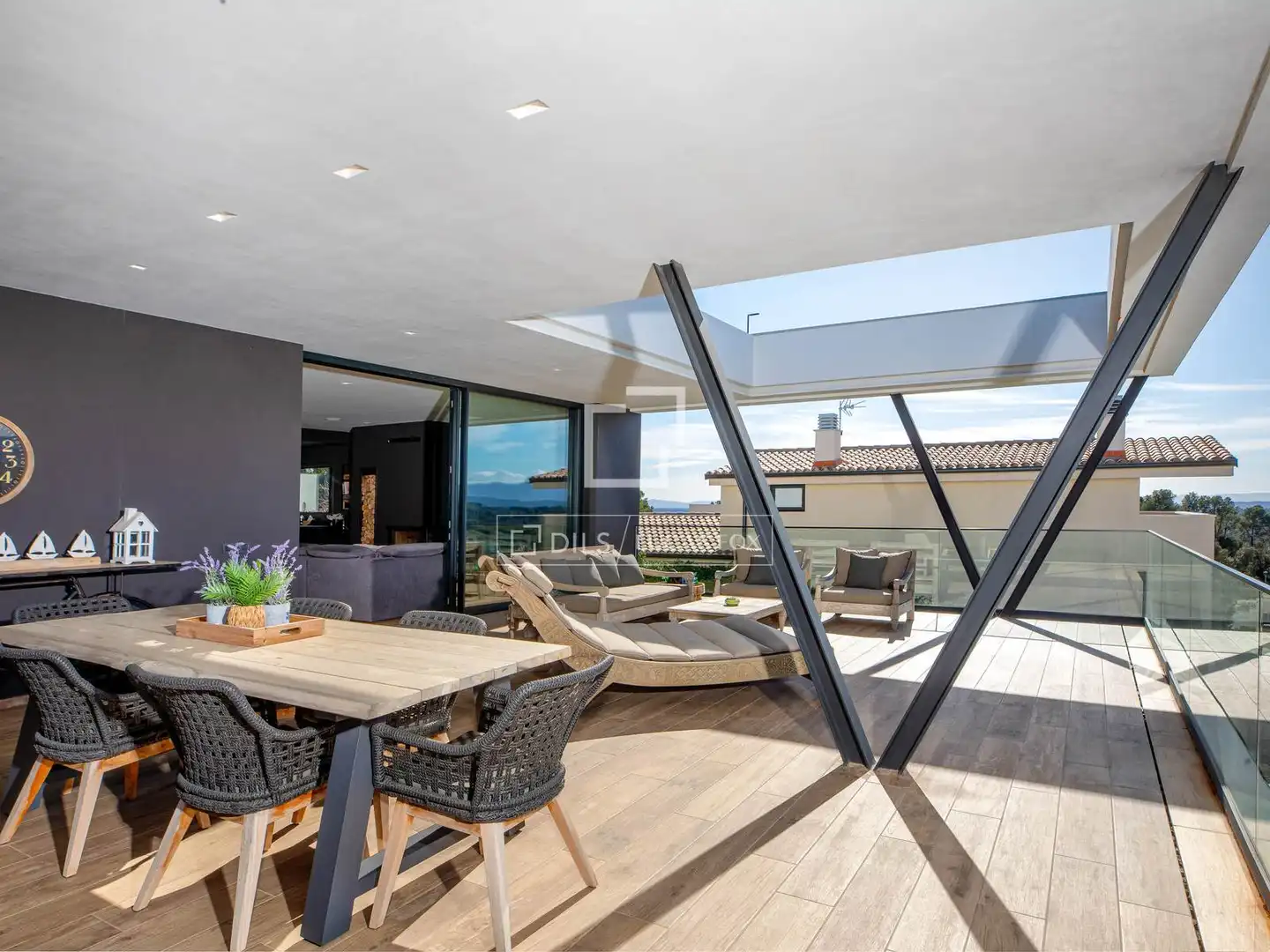 Terraza de Casa o chalet en venta en Sant Julià de Ramis con Aire acondicionado, Calefacción y Terraza