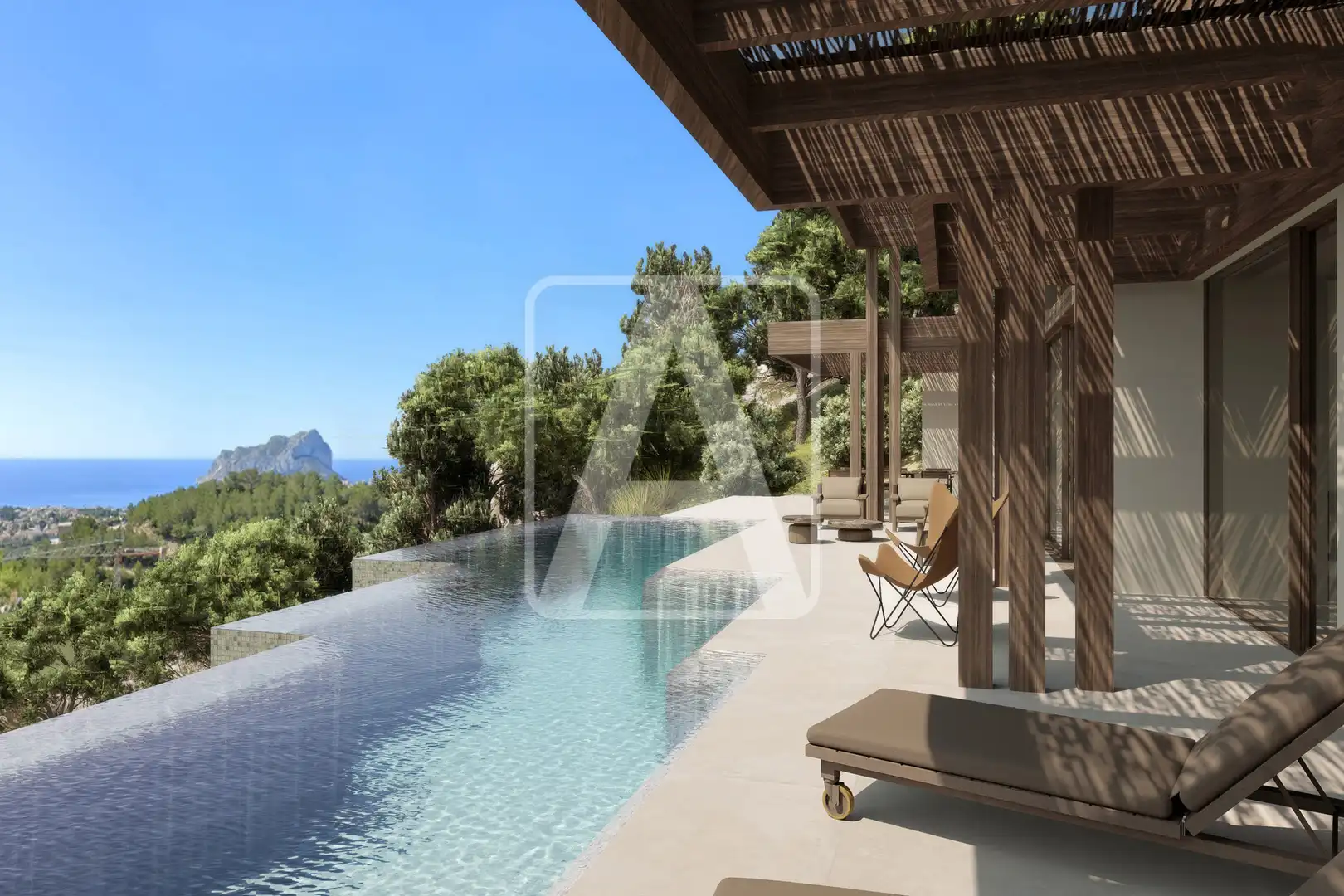Villa mit Pool zum Verkauf in La Fustera