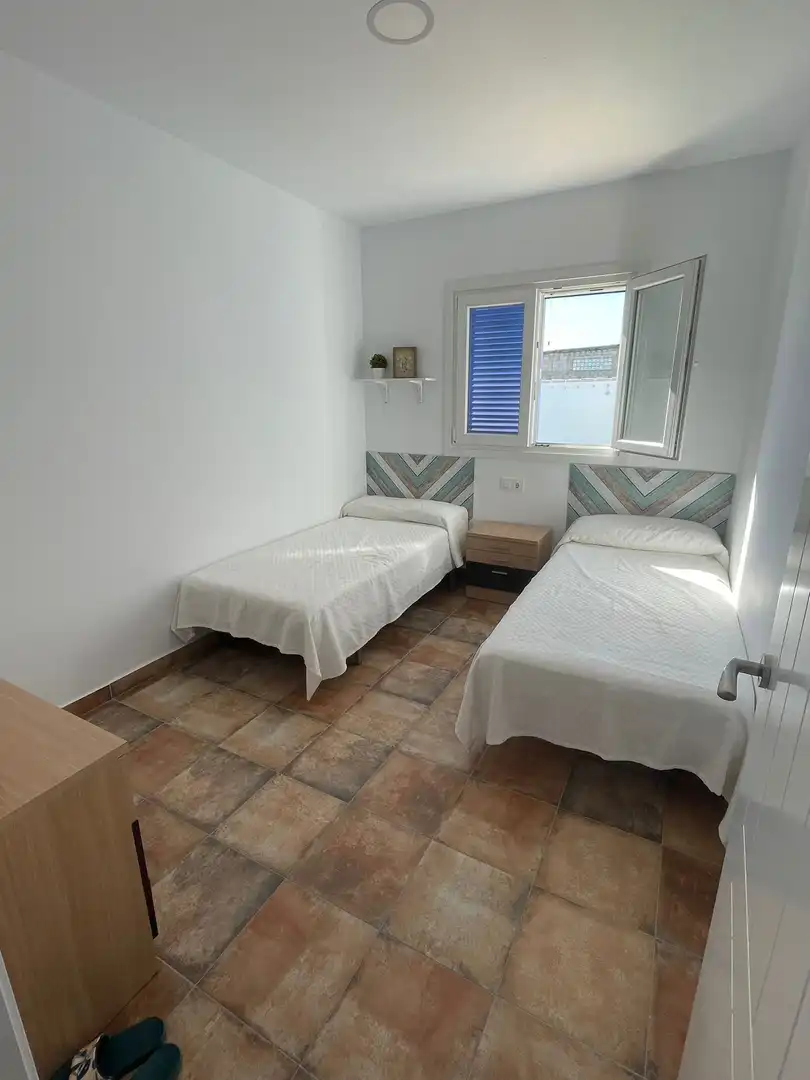 Bedroom of Houses for rent in Chiclana de la Frontera  with Air Conditioner, Private garden and Terrace