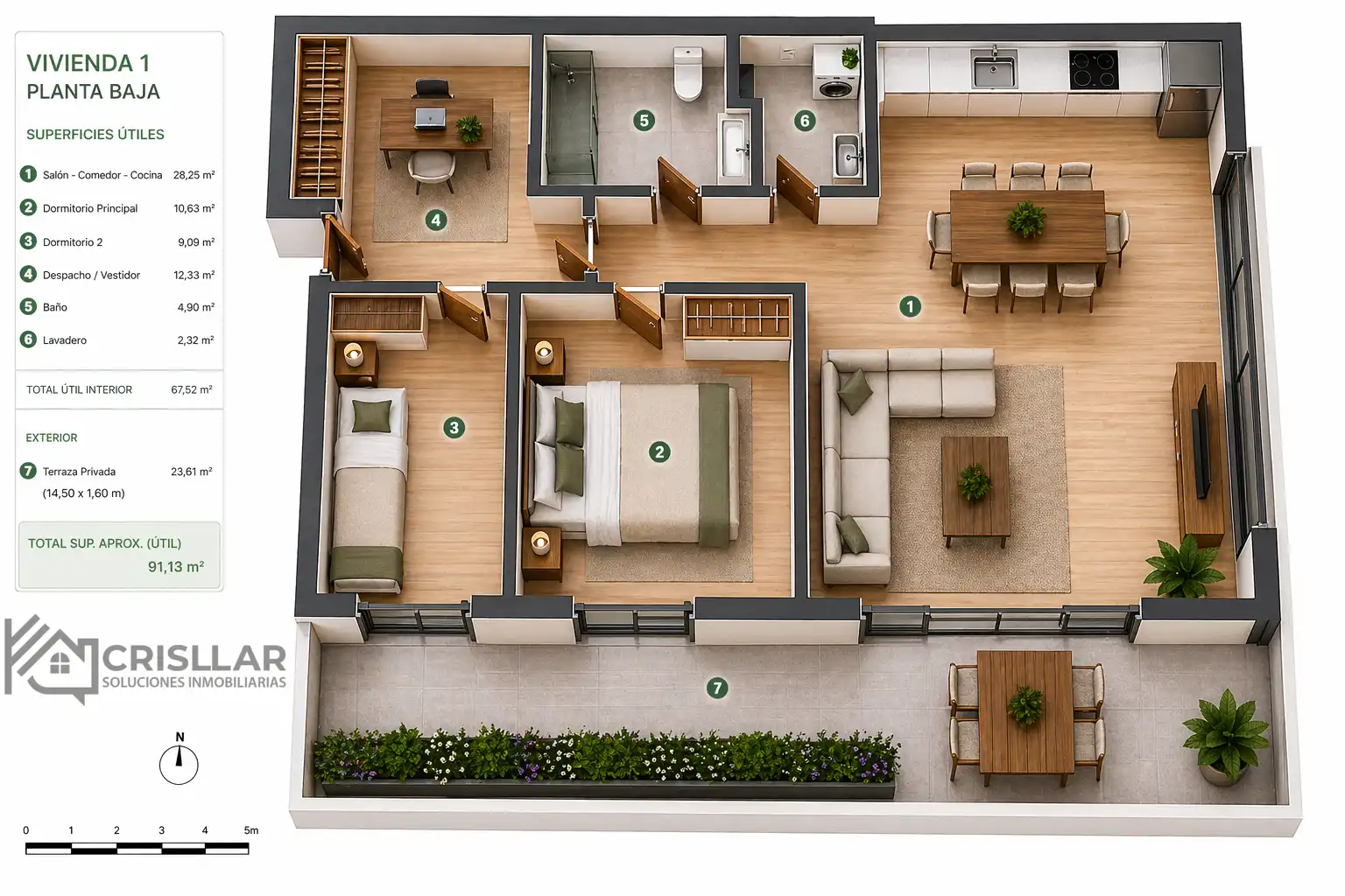 Piso en venta en Sant Joan Despí con Calefacción, Terraza y Horno