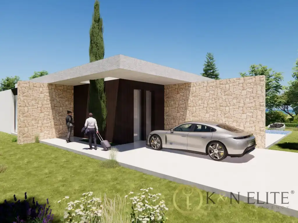 Vista exterior de Casa o chalet en venta en Alicante / Alacant con Aire acondicionado, Jardín privado y Piscina