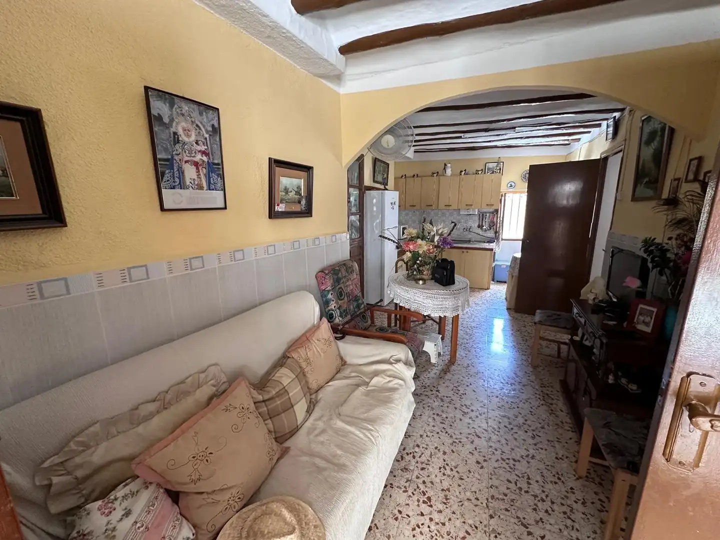 Sala d'estar de Casa o xalet en venda en Moratalla amb Balcó