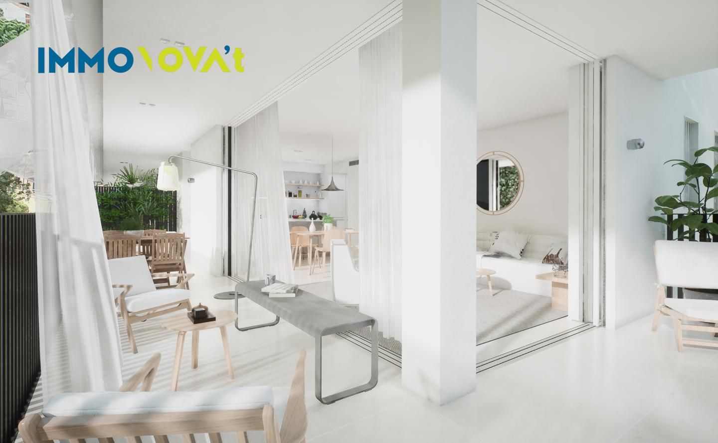 Living room of Flat for sale in Palafrugell  with Private garden, Terrace and Community pool